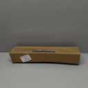 2 Pack Black Curtain Rods for Windows 28 to 48 inch, 5/8 inch Small Cafe Window Curtain Rods, Short Drapery Rod for Bedroom Kitchen (Size30-50 Inch, Matte Black)