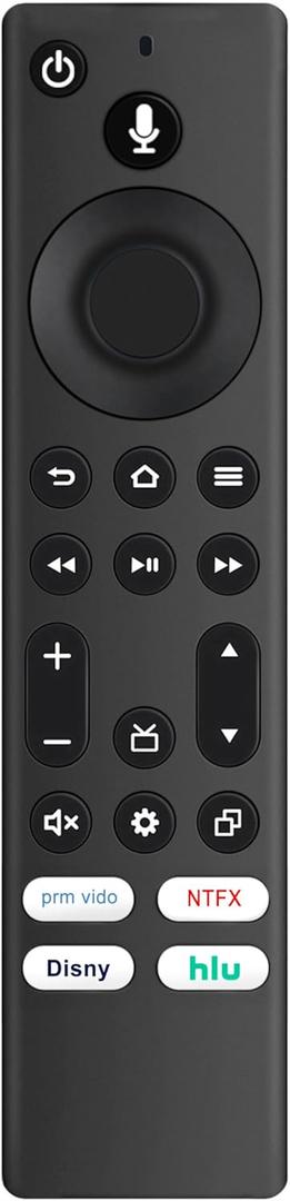 Universal CT-RC1US-21 Replace Voice Remote Control fit for Toshiba TV 32LF221U21 43LF421U21 43LF621U21 50LF621U21 TF-32A710U21 TF-43A810U21 50LF711U20 55LF711U20 65LF711U20 32LF221U19 49LF421U19