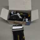 QUMY Dog Shoes for Large Dogs, Medium Dog Boots & Paw Protectors for Winter Snowy Day, Summer Hot Pavement, Water-Resistant in Rainy Weather, Outdoor Walking, Indoor Hardfloors Skid-Resistant Sole (Size 4: 2.2''x2.6''(W*L) (Pack of 4))