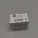 Peakeep Ultra Small, Battery Travel Alarm Clock with Snooze and Light, Silent with No Ticking Analog Quartz (Aquamarine)