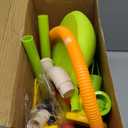 5 in 1 Musical Jump Toys, Toss Ring Game Stomping Launch Rocket Launcher for Kids, Obstacle Avoidance & Jump Squating Toy Games Remote Control Outdoor & Indoor Toys for Ages 4-8 8-13