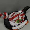 Christmas Standing Lighted Penguin Decoration, Battery Operated Light-Up Christmas Decorations for porches, lawns, Yards, Indoor and Outdoor