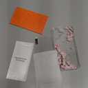 GVIEWIN for iPhone 17 Case, with Screen Protector+Camera Lens Protector, [NonYellowing] Clear Floral Slim Shockproof Protective Hard PC Back Women Phone Case for iPhone 17 6.3", Sakura/Pink