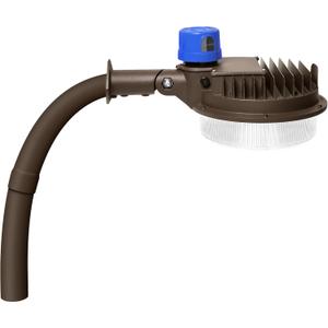 ledmo 120W LED Barn Light Dusk to Dawn Adjustable Angle with Mountiong Arms 18000LM Outdoor Lighting Yard Light with Photocell 5000K Brightset IP65 Waterproof Security Flood Lights