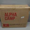 GREEN PARTY Stadium Seat for Bleachers Portable Outdoor Floor Folding Stadium Chair with Armrest, Back Support, Cup Holder, Mesh Bag and Hide Hooks (Black Grey 2)