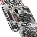 Esdot for iPhone 16e Case Cute - Wireless Charging Compatible - Dual-Layer Soft Silicone + Hard Shell - Wildflower Design - Protective Phone Cover for Women Girls - Scream