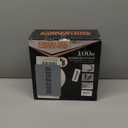 Garden Hose 100ft, Stainless Steel Heavy Duty Water Hose with 10 Function Nozzle Flexible, Lightweight, No-Kink, Pet Proof, Puncture Proof Metal Hose for Yard, Outdoor