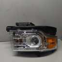 OE Style Projector Headlight Assembly for 2009-2012 Ford Flex [Factory HID/Xenon Model] Chrome Housing Headlamp Replacement (Left Driver Side)