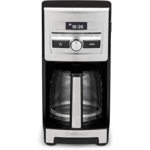 Cuisinart Coffee Maker, Personal Brew, Programmable, 12-Cup, DCC-12
Automatic coffee machine for home brewing convenience, adjustable brew strength, stainless steel/black