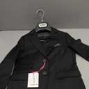 Isaac Mizrahi Black Label Little Boys' Slim-Fit Wool 2 Piece Solid Suit (6)
