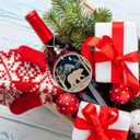 2 x TUMSHANIP Bear Ornaments - Bear Ornaments for Christmas Tree - Gifts for Bears Lovers, Women, Men - Bears Christmas Ornament - Wood Ornament 2025