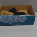 Skechers Women's SUMMERS - SALT SPRAY, Raffia Platform Slide, Black, 6.5M