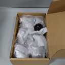 10 Pack 1-1/5"(30mm) Cabinet Knobs Black Kitchen Cabinet Knobs for Dresser Knurled Drawers Pulls Matte Black Hardware for Cabinets (Flat Round Knobs)