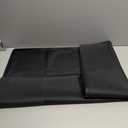 Cat Mat for Litter Box, 38" X 26" Large Silicone Cat Litter Trapping Mat, Easy Clean for Scatter Control, Soft on Kitty Paws, Waterproof, Urine-Proof, Non-Slip Kitty Litter Mat for Floor, Black