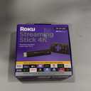 Roku Streaming Stick 4K - HDR & Dolby Vision Roku Streaming Device for TV with Voice Remote & Long-Range Wi-Fi - Free & Live TV
