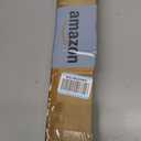 LazBlinds No Drill Bamboo Roman Shades, 27" W x 48" H, Malay Umber