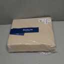 Bedsure King Size Sheet Set, Cooling Sheets, Rayon Derived from Bamboo, Deep Pocket Up to 16", PureWoven, Breathable & Soft, Bed Sheets, Hotel Luxury Silky Bedding for Hot Sleepers, Beige