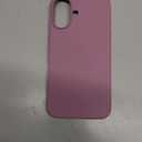 ORNARTO Compatible with iPhone 16 Case 6.1", Slim Liquid Silicone 3 Layers Full Covered Soft Gel Rubber Shockproof Phone Case, Protective Cover with Anti-Scratch Microfiber Lining-Lilac Purple