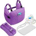 Zomaple Post Mastectomy Pillow with Strap, Seat Belt Cover & Shower Lanyard, Royal Plum  Hands-Free Wear & Provides Chest Cushion with Added Security  Pillow for Mastectomy Recovery Support