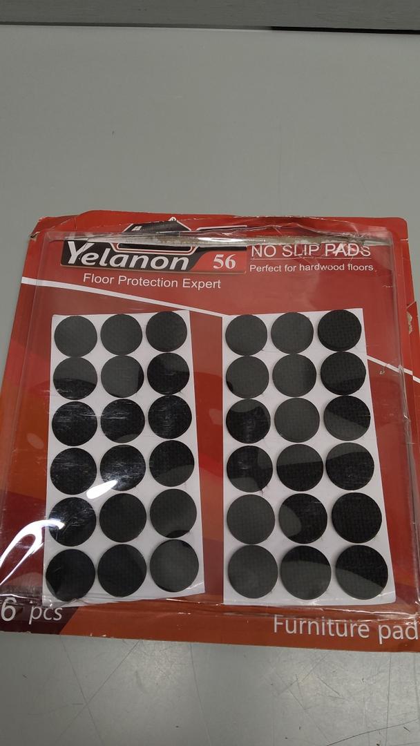 Yelanon Felt Furniture Pads -36 Pcs Premium Felt Pads for Chair Legs Furniture, Floor Protectors for Hardwood Floors, Black