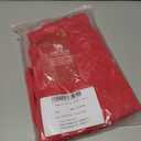 Women's Tennis Skirts High Waisted Athletic Workout Golf Skorts with Pockets Built-in Shorts Sports Running Skirts (Red, L)