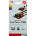 6 Ft Component Audio/Video Cable
