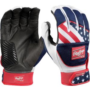 Rawlings | Workhorse OKC Fastpitch Softball Batting Gloves | Adult | Multiple Colors (Adult X-Large, USA)