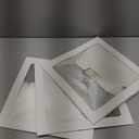 First Birthday Decoration for Baby Boy or Girl, Balloon 'ONE' Boxes for 1st Birthday, Clear Cube Blocks Party Decor With One Letters, 3 Pcs ONE Balloon Boxes for Cake Smash Backdrop, Photoshoot Props