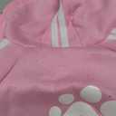 Dog Hoodie Security Clothes 4 Legs Jumpsuit Sweatshirt Soft & Warm Dog Outfit Pullover Dog Winter Clothes Sweater for Small Medium Large Dogs Cats (Pink, Medium)