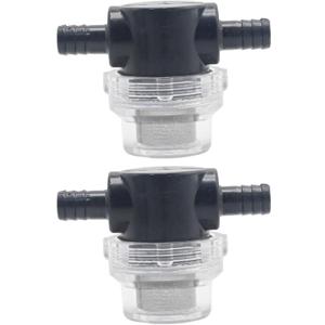 1/2 Inches Water Pump Strainer 2PCS for 12V DC 80 PSI Camper Marine Boat Lawn, 80 Mesh Filter