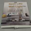 Happy 40th Birthday Neon Sign For Birthday Party16.5"*10.5" Neon Happy Birthday Led Neon Light For Party Backdrop Wall Decor With Dimmable Switch Birthday Light Up Sign Birthday Gift