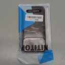 NITITOP Compatible for iPhone 17 Pro Max Case with Wrist Strap Cute Stylish Leopard Print Amber Tortoise for Women Girls Men Soft TPU Shockproof Protective Cover - Brown