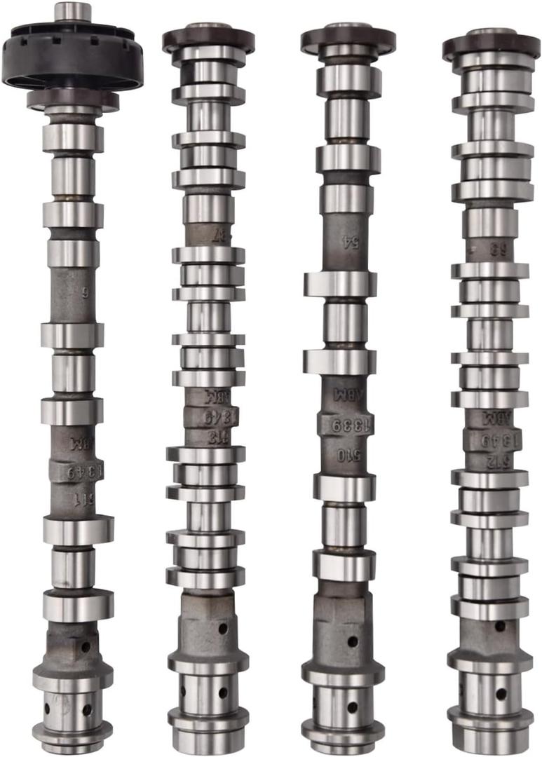 5047913AD 4 PCS Left & Right Side Intake/Exhaust Engine Camshafts Compatible with Jeep Dodge C-hrysler Ram 1500 3.6L V6 2016-2024 Replace# 5047912AD 5048029AD 5048030AD