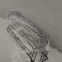 Spice Rack Organizer Wall Mount, Spice Organization Storage Shelf for Cabinet Door, 2 Packs Wall Spice Rack Saving Space for Kitchen, Black