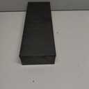 Black Ebony Wood Lumber Blank 12x4x2.5 Black Ebony Lumber Wood Timber Handle Plate Fine Grain Smooth DIY Material for Music Instruments Tools