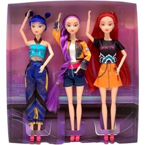 Kpop Demon Toys, Anime Hunters Figure Merch Doll Cute K-Pop Toy Accessories for Home Bedroom Party Decoration