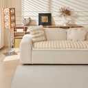 Couch Covers for Pets Washable Sofa Covers for Dogs Cats Anti-Slip Sofa SlipCover for 3-4 Cushion Couches Pet-Friendly Furniture Protector Covers for Living Room (27.6" x 71", Beige)