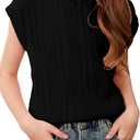 blibean Tween Girls Summer Short Sleeve Textured Tops Shirts Size 6-15 Years