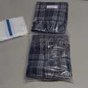 Incontinence Underwear for Men Washable 2 Pack Mens Leakproof Underwear with Front Fly for Bladder Leakage Protection Instant Absorbency Mens Incontinence Boxers (2X-Large, Dark Blue Plaid)