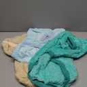 POMIU Dog Sweater, Dog Sweaters for Small Medium Dogs or Cat, Warm Soft Flannel Pet Clothes for Dogs Girl or Boy, Dog Shirt Coat Jacket (Ice Blue+Light Coffee+Teal, XX-Large)