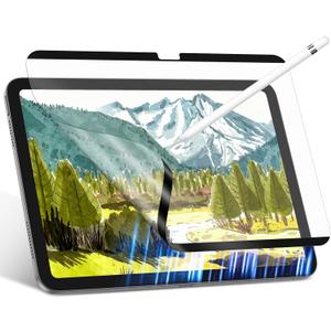 4 x SPARIN Paper Magnetic Screen Protector for iPad A16 11th/10th generation (2025-11 Inch/ 2022-10.9 Inch,) Detachable Matte Finish Film, Write and Draw Like on Paper, Reusable, Removable, Anti Glare
