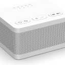 Sound Machine White Noise Machine with 30 Soothing Sounds 36 Levels Volume 5 Timers and Memory Function Effectively Blocks Noise Ideal Sleep Machine for Baby Kids Adults (White)