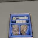 Spantik Pink Himalayan Salt Lamps - Hand Carved, Natural Night Lights for Bedrooms and Home Decor