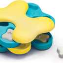 Outward Hound by Nina Ottosson Dog Tornado Treat Puzzle Dog Toy, Level 2 Intermediate, Blue (1 Count (Pack of 1))