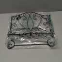 Metal Cookbook Holder Recipe Book Stand for Kitchen, Vintage Scrollwork