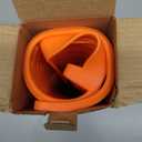 Silicone Tools Mat for Griddle Kitchen Cooking Baking Countertop-Side Shelf Spatula Mat with Drip Pad for Blackstone Weber Traeger Pit Boss Flat Top Grill Smoker- BBQ Accessories Gifts for Men(Orange)