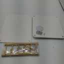 2 PCS Nesting Stone Drying Mat for Kitchen Counter, Equipped Dish Rack, Tableware Drying Mat Set, Diatomaceous Earth Material Suitable for Plates, Cups and Any Kitchen Utensils (White) (12 IN x 16 IN)