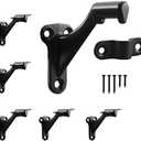 Handrail Stair Brackets 3" Oil Rubbed Bronze Finish, 3 Pack Heavy Duty Support Hardware for Stairways with Screws, Staircase Hand Rail Bracket for Home or Office, HOME MASTER HARDWARE