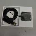 JOYROOM Bluetooth 5.4 AUX Car Adapter[2025 Upgrade] [Stronger Dual Mics& Noise Cancellation] [Multifunction Button& Plug-and-Play] Bluetooth Receiver for Car Music/Hands-Free Calls/Stereo Audio, Black