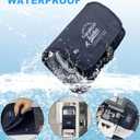 Hanging toiletry bag for men - large functional hanging travel toiletry bag with detachable wet/dry compartments. mens hanging toiletry travel bag (dark blue)